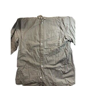 H&M Men's Regular Fit Green Long Sleeve Button Down Dress Shirt Size Large